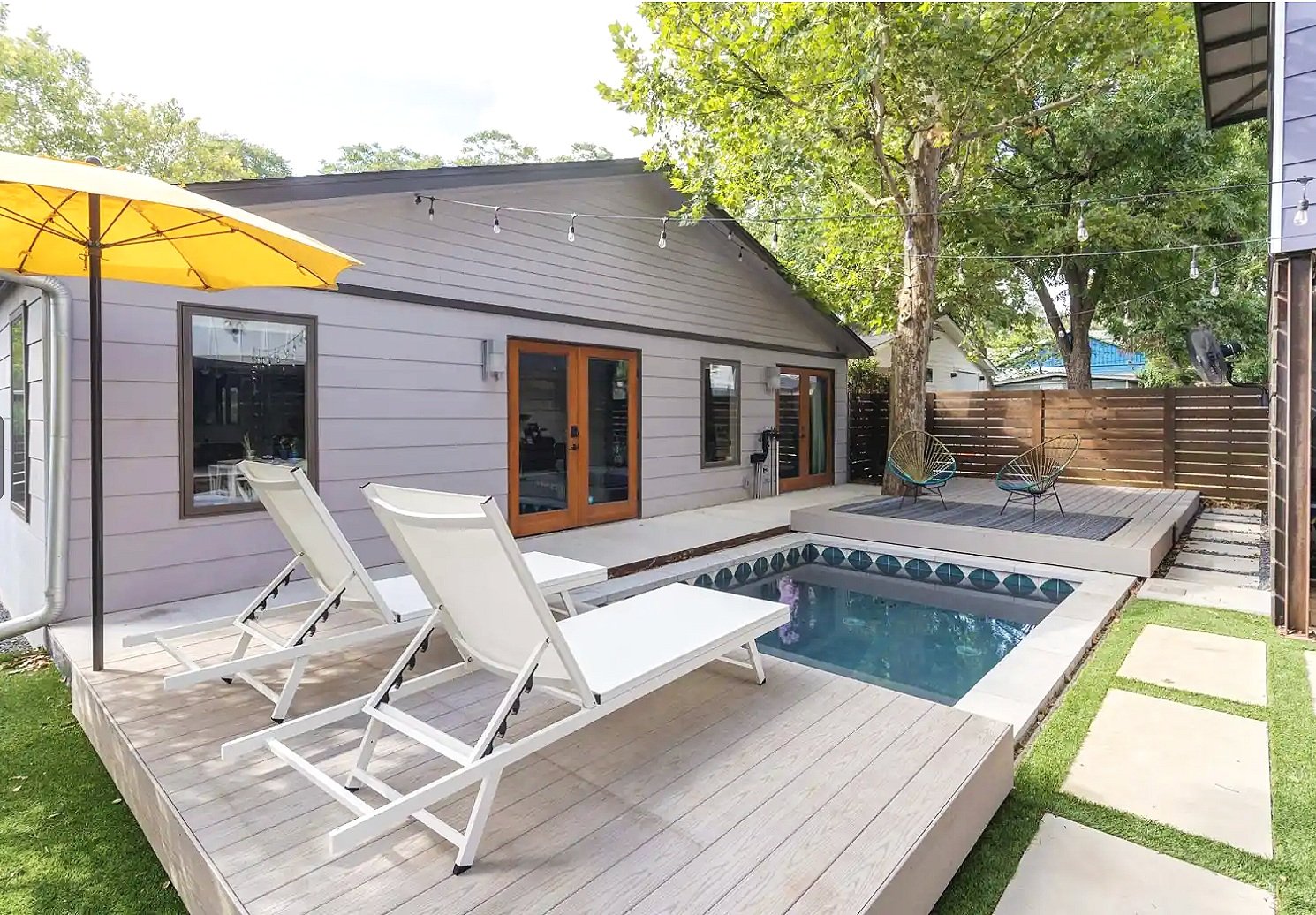 Above Ground Small Backyard Plunge Pool