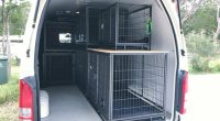 stackable cages to fit out his doggie van